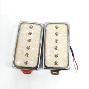 Offre Spéciale bas prix haute qualité chevy pick-up voitures utilisées LP creux cuivre coquille blanc perle plaque tente ruban <span class=keywords><strong>guitare</strong></span> micro - Product Image 3