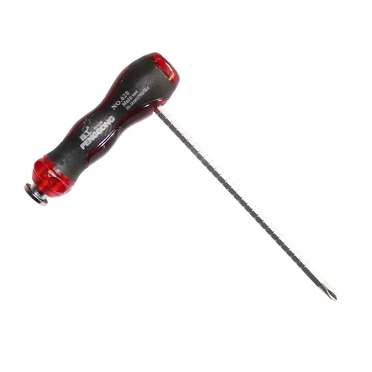Multipurpose phillips and flat bits screwdriver with 2 way cross slotted for electric appliance repair hand tools