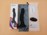 Elektrischer 9 Vibration Silikon Strap-On Realistischer Big Dildo Vibrator mit Fernbedienung Vibrierendes weibliches Sexspielzeug für Frauen %