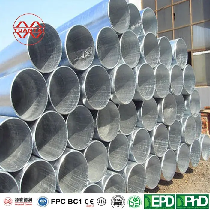 Pipe 4inch Steel Hollow Section Galvanized Steel Tube Price Pre Galvanized Steel Pipe Round Hot Rolled Hollow Carbon China