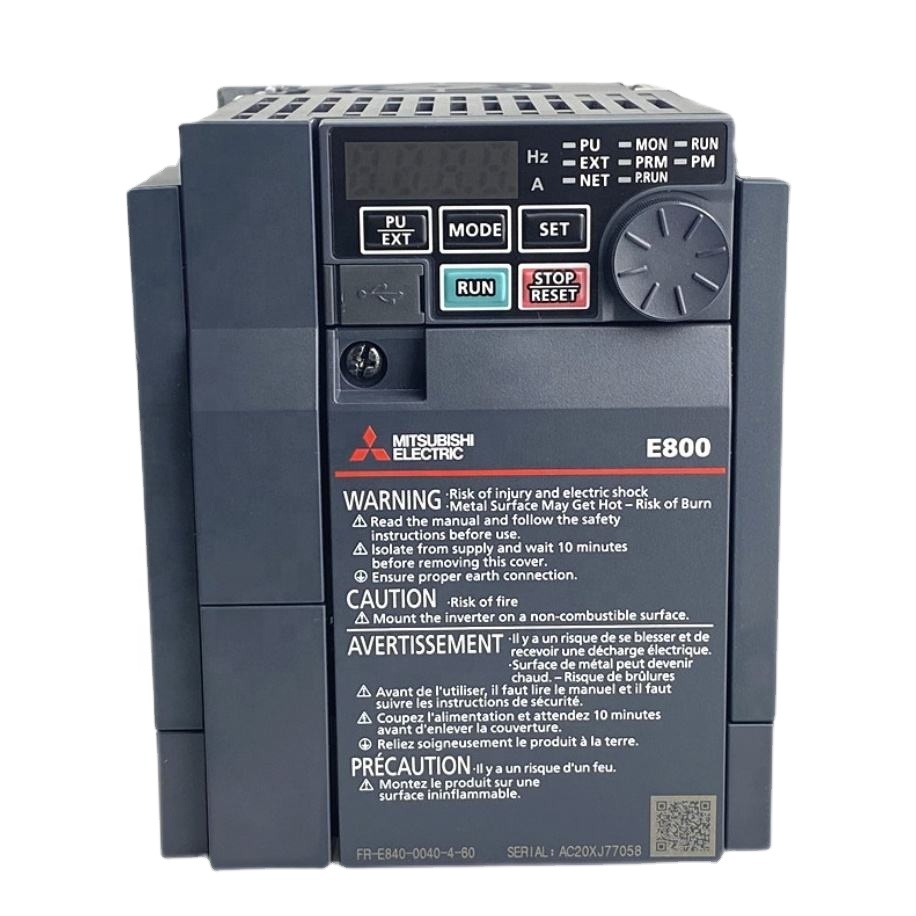 FR-E820-0.75K-1オリジナル0.75KW三菱3相周波数ACインバータ