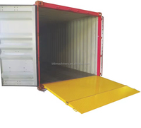 Rampe d'accès pour le chargement et le déchargement de chariots élévateurs pour camions porte-conteneurs, pont de quai de chargement, rampes de nivellement en acier pour camions