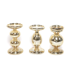 Fourniture d'usine Fête de mariage Décoration de table à la maison <span class=keywords><strong>Bougeoir</strong></span> en verre cristal à longue tige Chandelier décoratif - Product Image 3