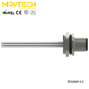 Conector de Montaje Frontal Marvtech M12 A-code IP67 con Cable para Sensor de Automatización Industrial Ethercat - Product Image 4