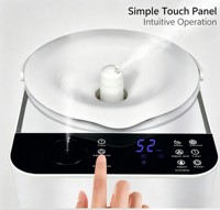Humidificateur Évaporatif Électrique Commercial Professionnel Grande Capacité 3L pour Bureau, Hôtel et Usage Domestique