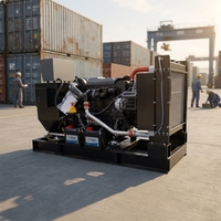 Générateur diesel à démarrage automatique, type ouvert ou silencieux, 100 kVA 80 kW, panneau de commande intelligent, moteur refroidi par eau