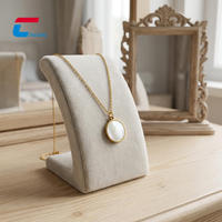 Collier NFC programmable personnalisé, bijoux en acier inoxydable plaqué or de luxe avec puce NFC