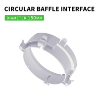 Adaptateur d'interface de raccordement d'échappement ABS de haute qualité pour climatiseur manuel, installation facile à domicile, climatiseur portable