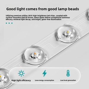 โคมไฟระย้า LED แบบรังผึ้งป้องกันแสงสะท้อนสำหรับสนามแบดมินตันและ<span class=keywords><strong>ปิงปอง</strong></span> พร้อมหลอดไฟ LED ความสว่างสูงไร้เงา ดีไซน์คลาสสิก - Product Image 2