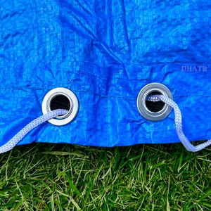 Couverture de <span class=keywords><strong>piscine</strong></span> bleue imperméable à la pluie Offre Spéciale, couverture en PE pour les piscines hors sol et les piscines enterrées avec une longue durée de vie - Product Image 3