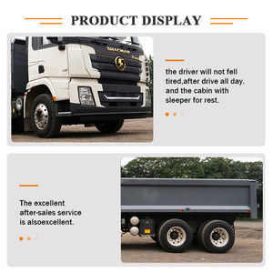 New 8X4 6x4 Drive Wheel Euro2 Diesel Left Steering Heavy <b>Truck</b> 430HP X3000 F3000 Shacman Dump <b>Truck</b> with Rear Camera - Product Image 6