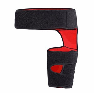 Wholesale 1Pcs Groin <b>Support</b> Compression Wrap <b>Hip</b> Flexor Brace Adjustable Sciatic Pain Relief Thigh Hamstring Sleeve - Product Image 2