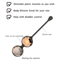 Drahtlose Fernbedienung Vaginal Tight Beckenboden trainer Weibliche Vaginal kugeln Kegel Vibrator Ball Sets