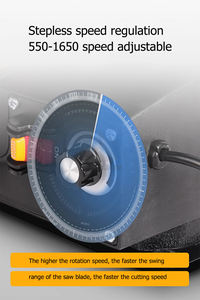 <span class=keywords><strong>Scie</strong></span> <span class=keywords><strong>circulaire</strong></span> de table de conception nouvelle, 220V, machine de découpe du bois avec interrupteur au <span class=keywords><strong>pied</strong></span>, garantie 1 an - Product Image 5