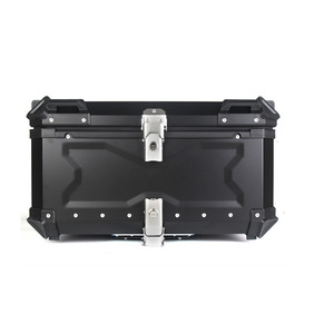 [Oferta Especial] Caja Trasera Universal para Motocicleta de 65L, de Aleación de Aluminio, Impermeable, Anticolisión, Desmontaje Rápido - Product Image 5
