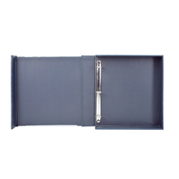 Organizador de Papel Personalizado, Caja de Archivo con Anillas y Cierre a Presión, Laminado Brillante, Personalizable