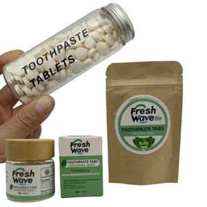 Tabletas de Pasta Dental Blanqueadora de Dientes con <span class=keywords><strong>Aloe</strong></span> Vera para Adultos y Niños - Product Image 6