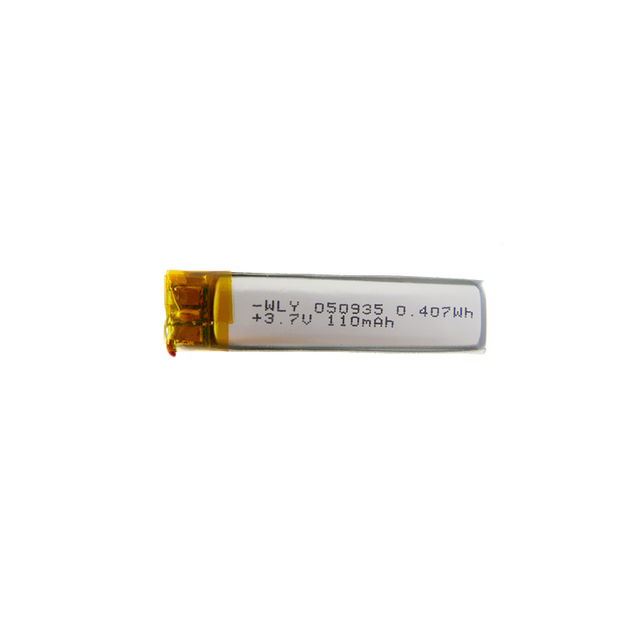 3.7V Lithium Polymer Battery WLY 050935 500935 110mAh Rechargeable Lipo Battery for MP3 MP4 MP5