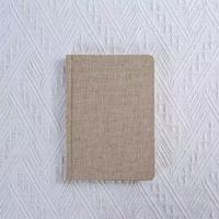 Carnet à couverture rigide en toile ou en tissu de coton, journal personnalisé avec logo, agenda de bureau ou scolaire, planificateur OEM ODM