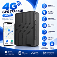 Traceur GPS 4G sans fil magnétique pour véhicules et biens, suivi GPS en temps réel, géolocalisation, alarme de vibration, batterie rechargeable