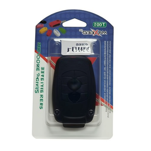 ZCQR DECO ฝาครอบกุญแจซิลิโคนสำหรับกุญแจรถสีดำแบบสากลป้องกันรอยขีดข่วนได้ - Product Image 1