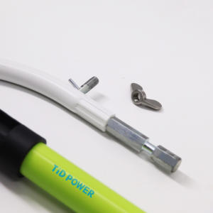 Di alta qualità protezione Satey ad alta tensione telescopica GRP elettrico isolato salvataggio Hot Stick gancio di salvataggio - Product Image 4