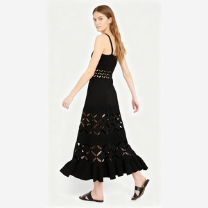 Elegante Vestido <span class=keywords><strong>de</strong></span> Noche Ajustado con Tirantes Espagueti y Aberturas, Vestido <span class=keywords><strong>de</strong></span> Cóctel Elegante para Mujer - Product Image 4
