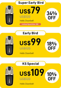 Sonnette Wi-Fi Halow longue distance <span class=keywords><strong>sans</strong></span> <span class=keywords><strong>fil</strong></span> Énergie solaire Charge gratuite <span class=keywords><strong>sans</strong></span> <span class=keywords><strong>fil</strong></span> - Product Image 6