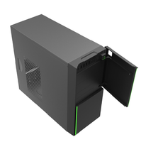 Boîtier d'ordinateur Micro ATX Mini Tower OEM avec façade avant et 4 ports USB Type-C en option