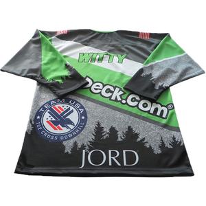 커스텀 프로 여성 카모 & 블루 Reversible 승화 아이스 하키 저지 최소 - Product Image 6