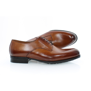 Marca FLECS All Seasons Classic Derby Men Oxford Shoes Cuero de excelente calidad Hecho en Italia Tipo de cierre con cordones - Product Image 1