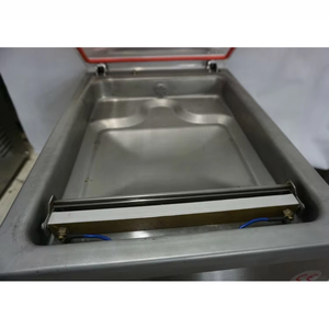 CUSTOM New <b>Small</b> Business Semi-Automatic Electric 304 Stainless Steel Vacuum Packing Machine 220V/50HZ Food Grade Air <b>Pump</b> - Product Image 2