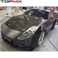 2002-2006 Nissan Fairlady Z Z33 350Z Capó de motor de fibra de carbono estilo velo de alta calidad Nueva condición