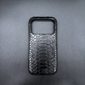 Funda protectora de teléfono con patrón de piel de serpiente de gama alta, último estilo de moda, adecuada para fundas de teléfono <span class=keywords><strong>iPhone</strong></span> 17 <span class=keywords><strong>Pro</strong></span> <span class=keywords><strong>Max</strong></span> 16 15 14. - Product Image 4