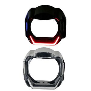 IDISON YMG, cubierta de cubierta LED de 3 pulgadas, decoración Universal redonda, anillos de <span class=keywords><strong>Halo</strong></span>, Faro de coche, actualización retroacondicionada, cubiertas de lentes de luz diurna - Product Image 6