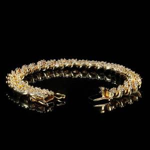 Hop 9mm Single Row Zircon Cuban <b>Bracelet</b> Personality <b>Couple</b> <b>Bracelet</b> Accessories Women Tanjing Fashion Lijing Necklace - Product Image 4