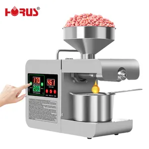 Horus Intelligent Automatic Screw Oil Press Organic Oil Maker Sesame Soybean Oil Pressing Production Machine