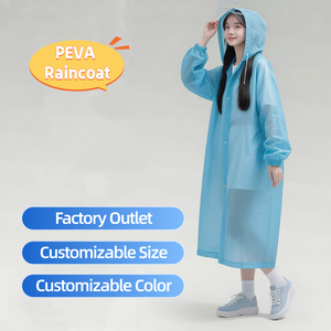 Impermeable para Adultos, Duradero, Moderno, de PE, Personalizado para Senderismo, Viajes y Actividades al Aire Libre - Product Image 1