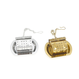 Infusor de Té Reutilizable de Acero Inoxidable 18/8 para Té de Hojas Sueltas y Té de Hierbas, <span class=keywords><strong>Material</strong></span> Metálico Dawneast DETI-004 - Product Image 2