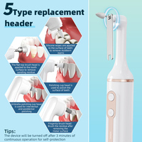 Polisseur dentaire à domicile, un polisseur dentaire LED multifonctionnel conçu pour le nettoyage et le blanchiment des dents, idéal