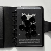 Disques de reliure en métal de 24 mm, 28 mm, 32 mm, 38 mm, disques de reliure pour carnet, disques de planificateur en aluminium