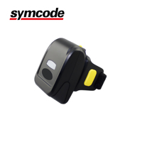 Symcode R30 Mini portátil Android Tablet PC 2D código de barras inalámbrico QR Code Scanner Finger Wearable Ring Scanner con interfaz USB