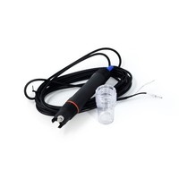 Système d'analyse de la qualité de l'eau T-Measurement PH-501 : pH-mètre en ligne avec électrodes en verre PTFE et antimoine, analyseur de pH et ORP