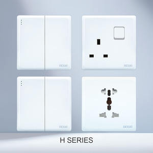 Interruptores <span class=keywords><strong>de</strong></span> pared serie BOYUE Enchufe <span class=keywords><strong>de</strong></span> dos polos y <span class=keywords><strong>tres</strong></span> polos con interruptor <span class=keywords><strong>de</strong></span> 1 vía - Product Image 6