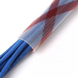 Manchon de câble YUHAO manchons tressés pour animaux de compagnie enveloppement de fil extensible isolé Nylon <span class=keywords><strong>haute</strong></span> densité <span class=keywords><strong>gaine</strong></span> serrée protecteur harnais <span class=keywords><strong>gaine</strong></span> - Product Image 4