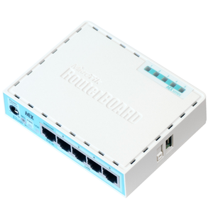 เราเตอร์ Mikrotik RB750Gr3 Gigabit Mini Home พร้อมการเข้ารหัส WEP, WiFi แบบดูอัลแบนด์, QoS รุ่น US - Product Image 1