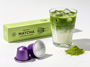 Cápsulas de Matcha Japonés Premium / Compatibles con Nespresso Original, Té Verde de Grado Ceremonial – Sabores Personalizados, Empaque con Logotipo – OEM - Product Image 2