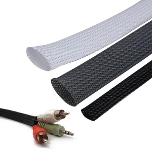 WZUMER Custom Colors PET Expandable Braided Sleeving