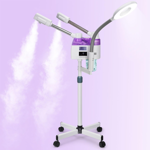 Hot Sale 3 in 1 Nano Ionic Steaming Device Spa Luxury <b>Stand</b> Ozone Steam Manual Facial Machine Steamer for Beauty Salon - Product Image 5