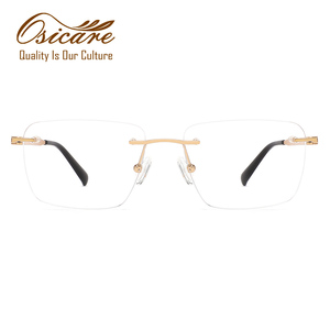 Элитные безободковые очки: дизайнерские, известных брендов, титановые, без оправы, для мужчин - Product Image 4